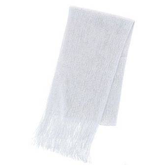 CTM Women's Shimmering Fringe Evening Shawl Scarf