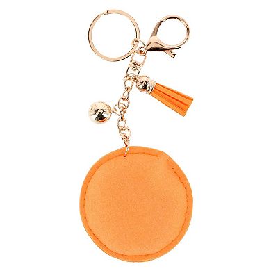 CTM Women's Rhinestone Basketball Bag Charm & Key Chain