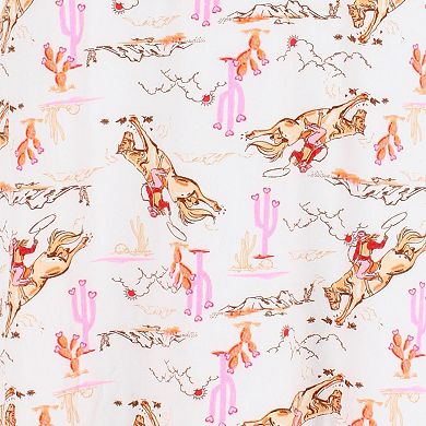 5 More Minutes Women's Sleeveless Cowboy Nightgown