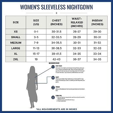 5 More Minutes Women's Sleeveless Cowboy Nightgown