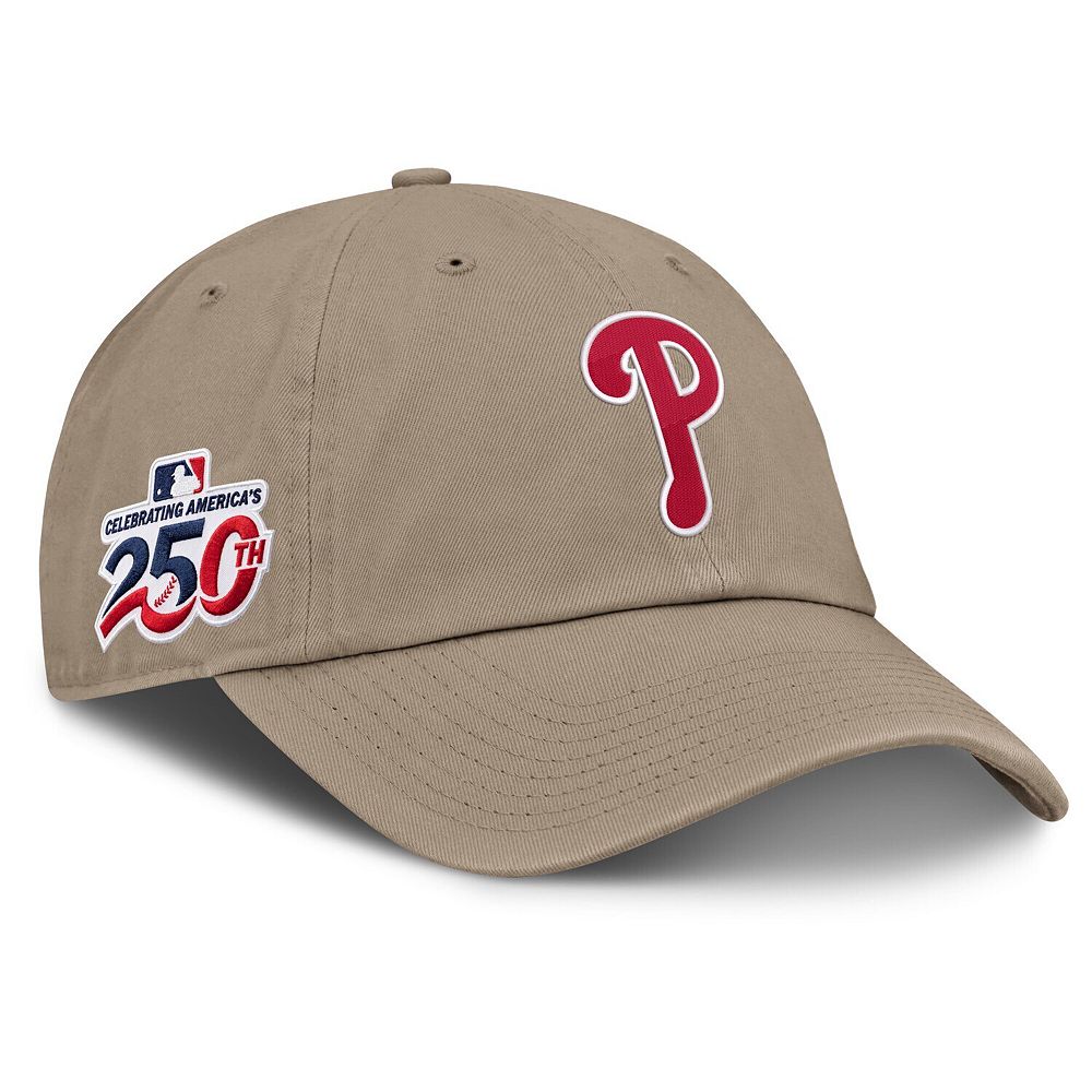 Men's Nike Khaki Philadelphia Phillies Celebrating America's 250th
