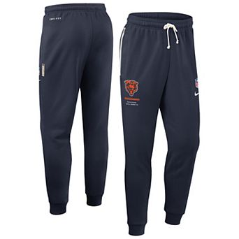 Men's Nike Navy Chicago Bears Sideline Standard Issue Touchback Kick Dri-FIT Taper Pants