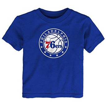 Infant Outerstuff Royal Philadelphia 76ers Primary Logo T-Shirt