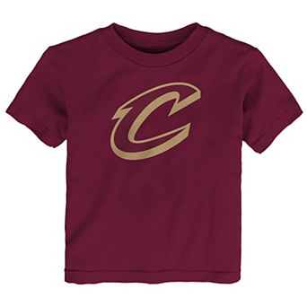 Infant Outerstuff Wine Cleveland Cavaliers Primary Logo T-Shirt