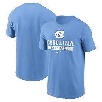 Men's Nike Carolina Blue North Carolina Tar Heels Baseball T-Shirt