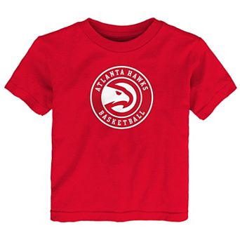 Toddler Outerstuff Red Atlanta Hawks Primary Logo T-Shirt