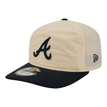 Men's New Era Cream/Navy Atlanta Braves Everyday 19TWENTY Adjustable Hat