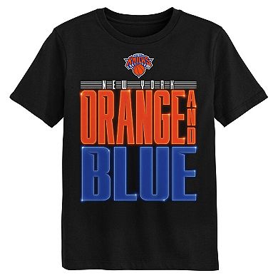 Preschool Outerstuff Black New York Knicks Marquee T-Shirt