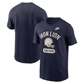 Men's Nike Navy Penn State Nittany Lions Legacy Arch Helmet T-Shirt