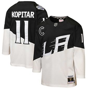 Youth Mitchell & Ness Anze Kopitar Black/White Los Angeles Kings 2020 Stadium Series Power Play Jersey