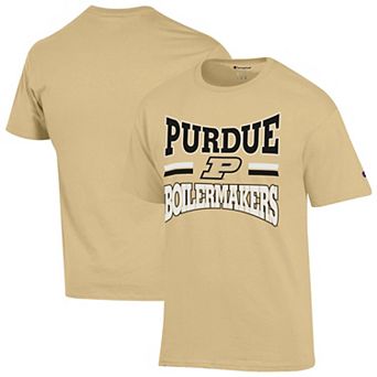 Men's Champion Gold Purdue Boilermakers Team Zoom T-Shirt