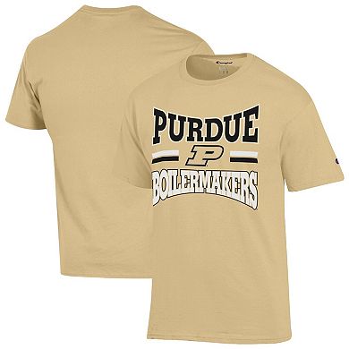 Men's Champion Gold Purdue Boilermakers Team Zoom T-Shirt