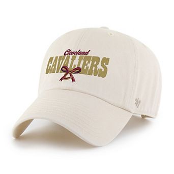 Women's '47 Natural Cleveland Cavaliers Bow Stack Clean Up Adjustable Hat