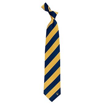 Milwaukee Brewers Regiment Woven Silk Tie