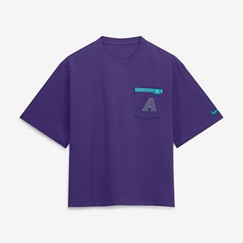Women's Nike Purple Arizona Diamondbacks City Connect Pocket Boxy T-Shirt