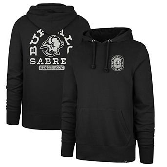 Men's '47 Black Buffalo Sabres Franklin Carry-On Hoodie