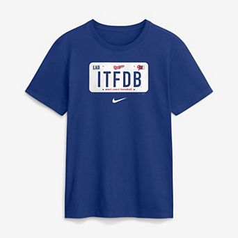 Men's Nike Royal Los Angeles Dodgers Local T-Shirt