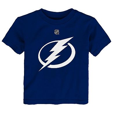 Toddler Outerstuff Blue Tampa Bay Lightning Primary Logo T-Shirt