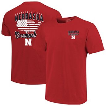 Men's Scarlet Nebraska Huskers America's Team T-Shirt