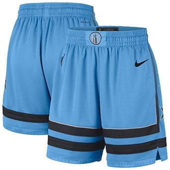 Women's Nike Sky Blue Chicago Sky 2026 On-Court Dri-FIT Victory Shorts - Rebel Edition