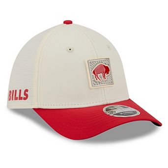 Men's New Era Cream/Red Buffalo Bills 2026 NFL Training Camp 39THIRTY Flex Hat