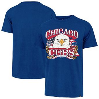 Men's '47 Royal Chicago Cubs Americana Eagle T-Shirt