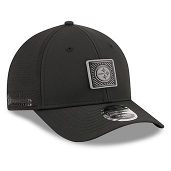 Men's New Era Black Pittsburgh Steelers 2026 NFL Training Camp 9FORTY Adjustable Hat