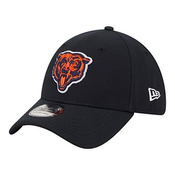 Men's New Era Navy Chicago Bears Core Team 39THIRTY Flex Hat