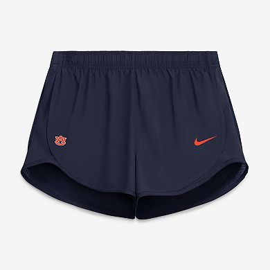 Women's Nike Navy Auburn Tigers Tempo Mid-Rise Dri-FIT Shorts