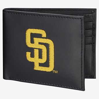 San Diego Padres Synthetic Leather Embroidered Bifold Wallet