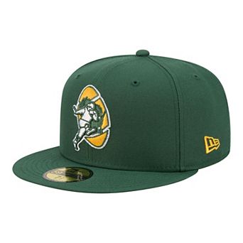 Men's New Era Green Green Bay Packers 59FIFTY Fitted Hat