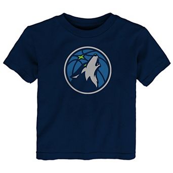 Infant Outerstuff Navy Minnesota Timberwolves Primary Logo T-Shirt