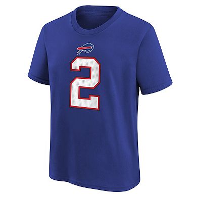 Youth Nike D.J. Moore Royal Buffalo Bills Name & Number T-Shirt