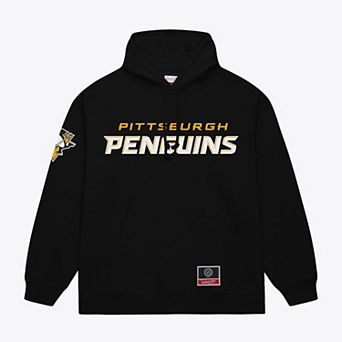 Men's Mitchell & Ness Black Pittsburgh Penguins Team Up Hoodie