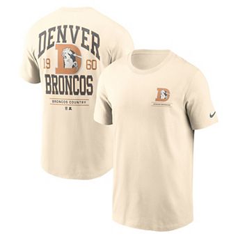 Men's Nike Natural Denver Broncos Freestyle Essential T-Shirt