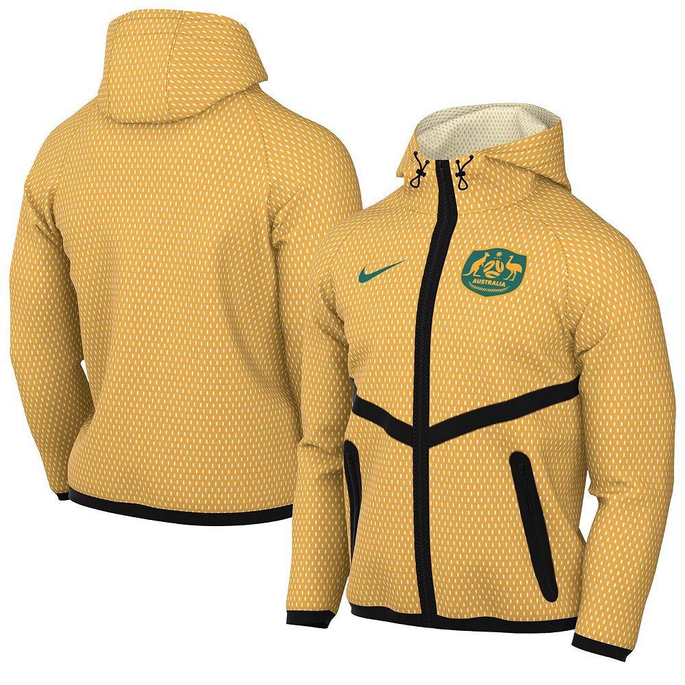 Men's Nike Yellow Australia National Team 2026 Anthem Mesh Dri-FIT