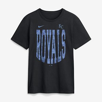 Men's Nike Black Kansas City Royals Camo Velocity Victor T-Shirt