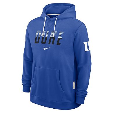 Men's Nike Royal Duke Blue Devils 2026 Sideline Standard Issue Dri-FIT Hoodie