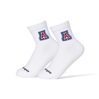 Unisex Del Campo White Arizona Wildcats Quarter-Length Socks