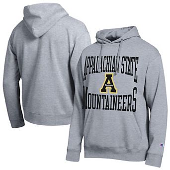Men's Champion Heather Gray Appalachian State Mountaineers Team Hoodie