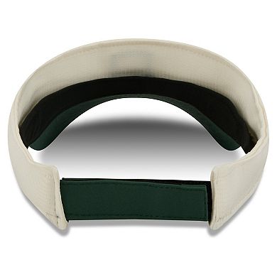 Men's New Era Cream/Green Green Bay Packers 2026 NFL Training Camp Adjustable Visor