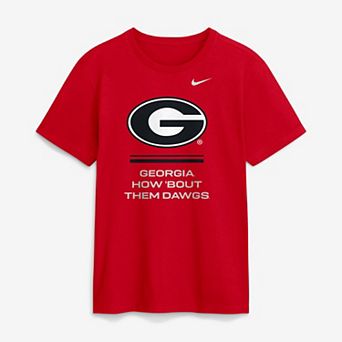 Men's Nike Red Georgia Bulldogs 2026 Sideline Dri-FIT T-Shirt