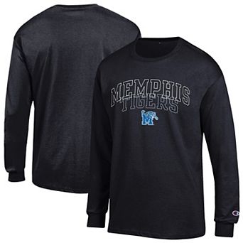 Men's Champion Black Memphis Tigers Team Long-Sleeve T-Shirt