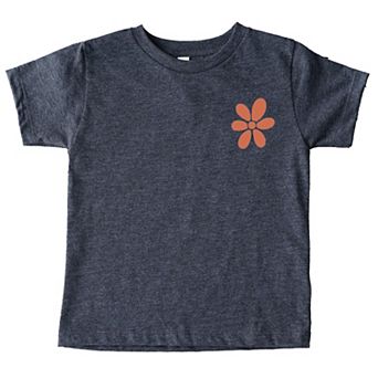 Retro Be Kind Heart Front And Back - Toddler Short Sleeve Graphic T-Shirt