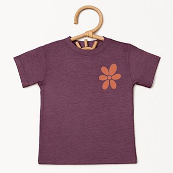 Retro Be Kind Heart Front And Back - Toddler Short Sleeve Graphic T-Shirt