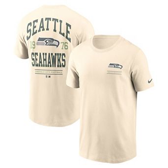 Men's Nike Natural Seattle Seahawks Freestyle Essential T-Shirt