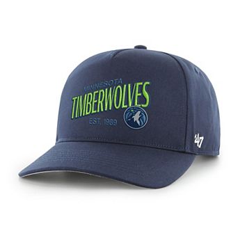 Men's '47 Navy Minnesota Timberwolves Fast Break Chase Hitch Adjustable Hat