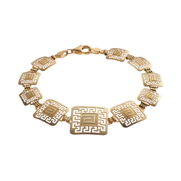 Kohls 14k hot sale gold bracelet