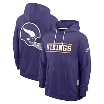 Men's Nike Purple Minnesota Vikings Standard Issue Replay Officials Alternate Dri-FIT Hoodie