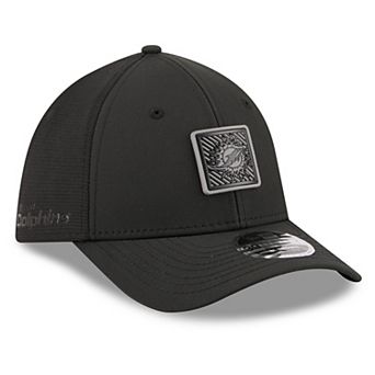 Men's New Era Black Miami Dolphins 2026 NFL Training Camp 39THIRTY Flex Hat